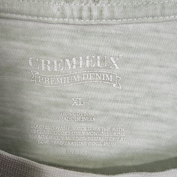 Cremieux Premium Denim Washed Short Sleeve T-shirt XL - Picture 5 of 7